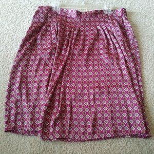 Sunset Road Print Round Skirt